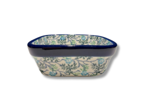 428 Bunzlau vierkant schaaltje 9,5 x 9,5 cm 2860X